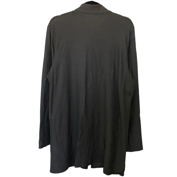 Eileen Fisher Army Green zipper up jacket - Picture 3 of 6